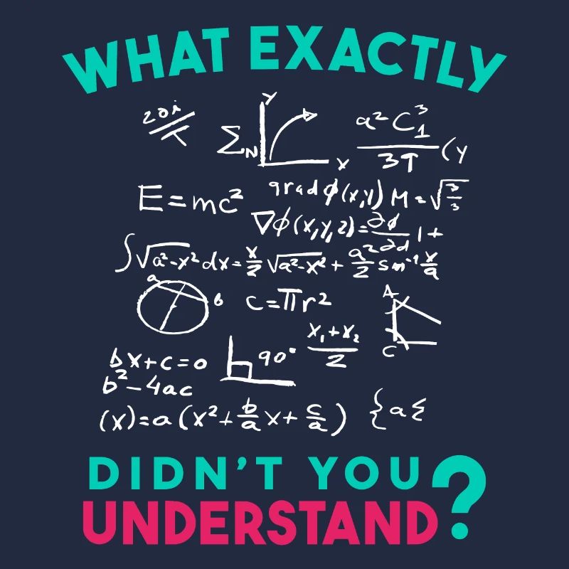 Physics Math Formula Joke