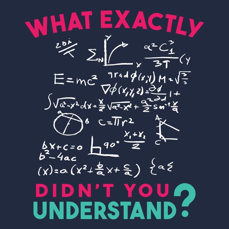 Physics Math Formula Joke