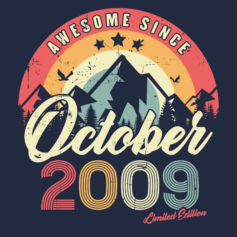 Geburtstagsgeschenk im Oktober 2009 Vintage