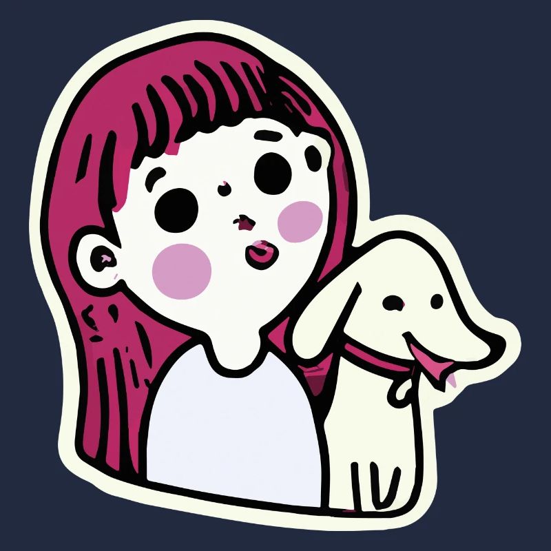 Dackel-Mädchen Hund Wiener
