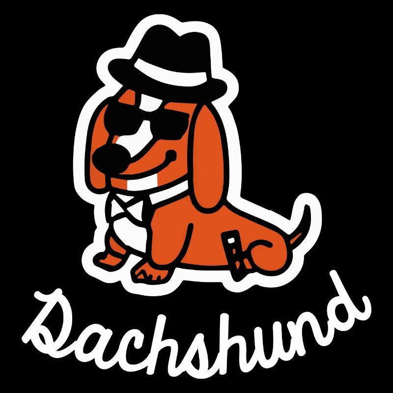 Lustiger Dackel Hund Geschenk Wiener Dog