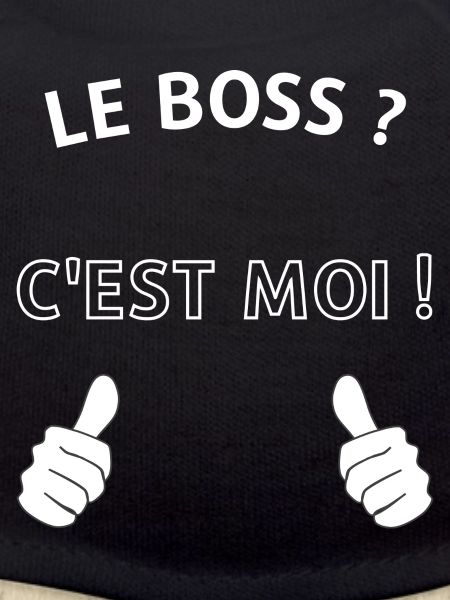Le chef c'est moi