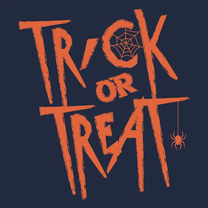 Halloween-Süßes oder Saures Orange