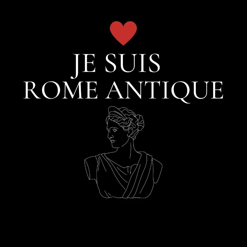 Je suis Rome antique blanc