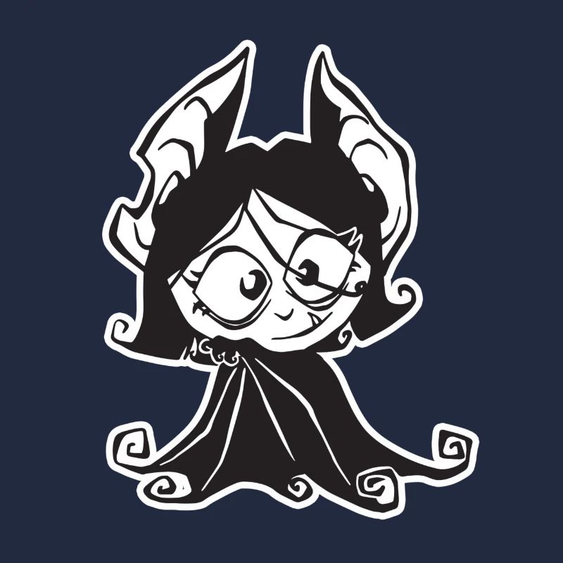 Vampir süßes Mädchen