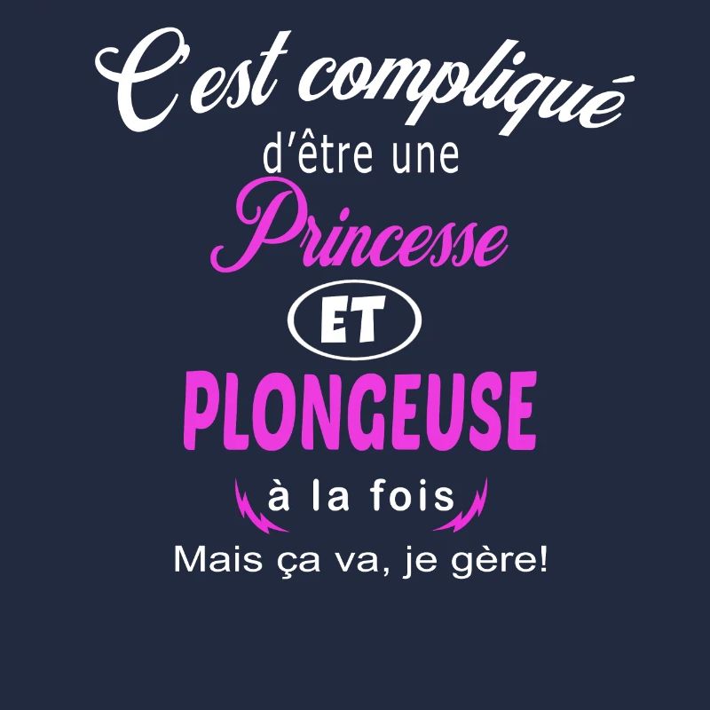 c'est compliqué princesse et plongeuse