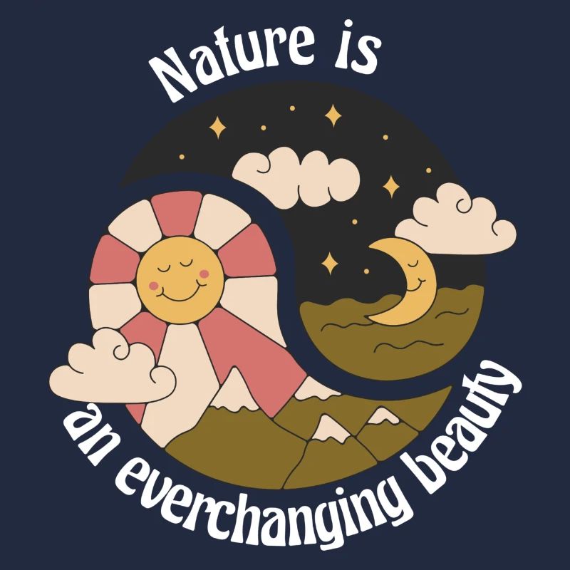 La nature est une beauté en constante évolution que la nature conçoit