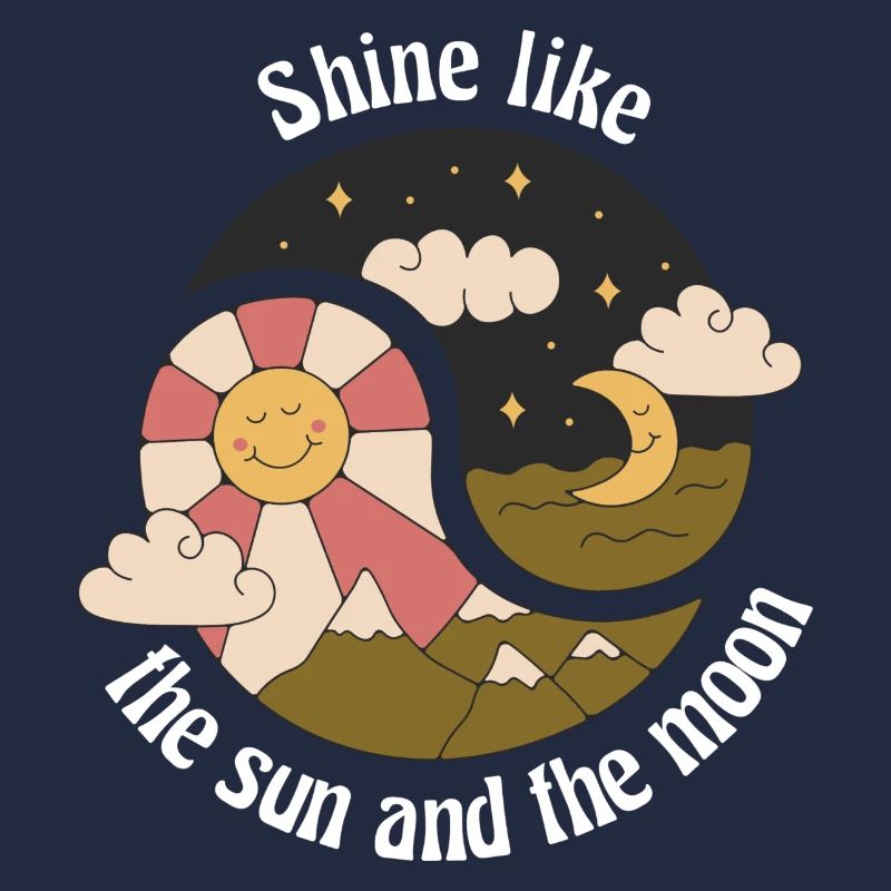 Brillez comme le soleil et la lune que la nature conçoit