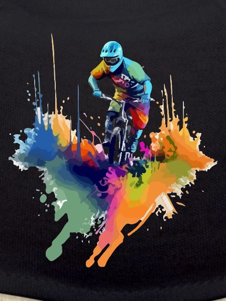 Mountain biking Loic