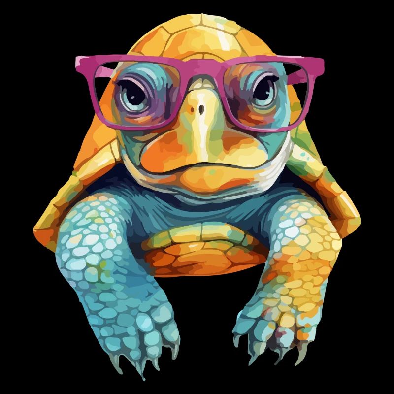 Mino the spectacled turtle