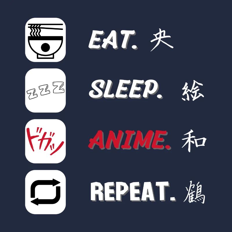 Eat Sleep Anime Repeat