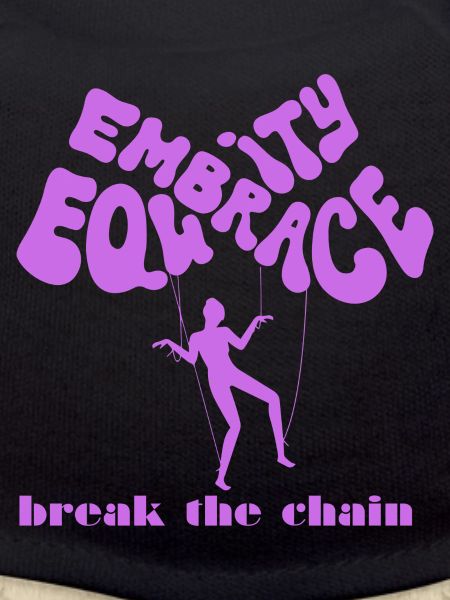 Empowerment Illustration with Balloon Slogan