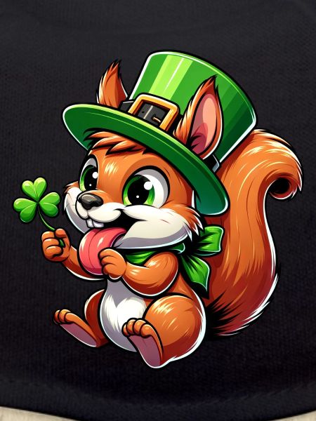 Écureuil effronté de la Saint-Patrick