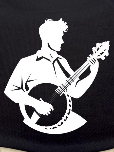 Banjo Player Drawing