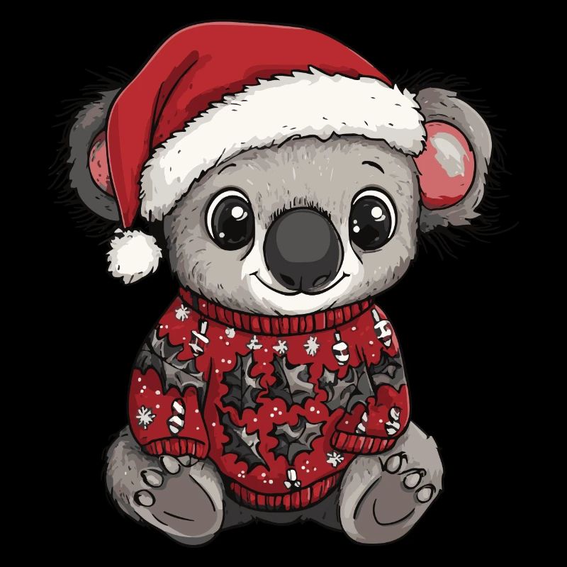Koala Weihnachten