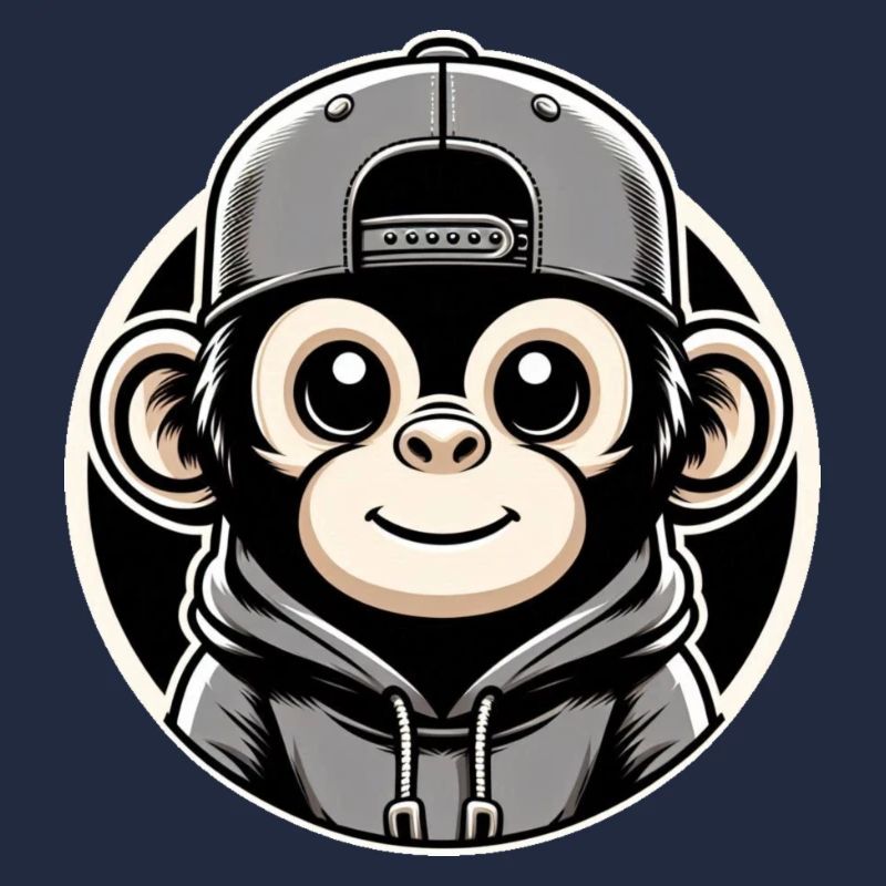 Casquette à capuche Monkey Round