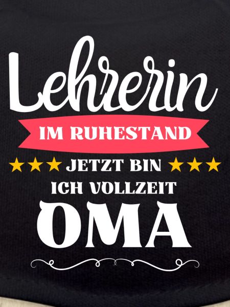 Lehrerin Oma