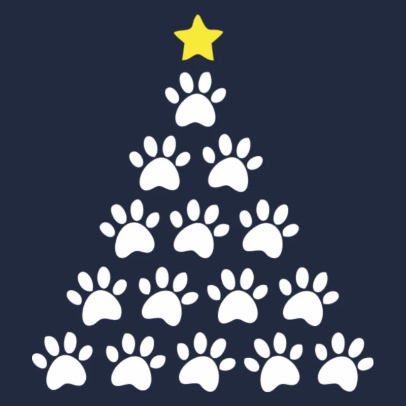 Weihnachtsbaum Pfote