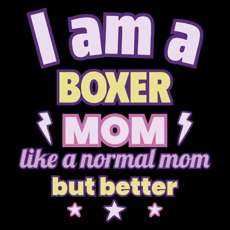 Boxer-Mama, Muttertag Geschenk, Sport