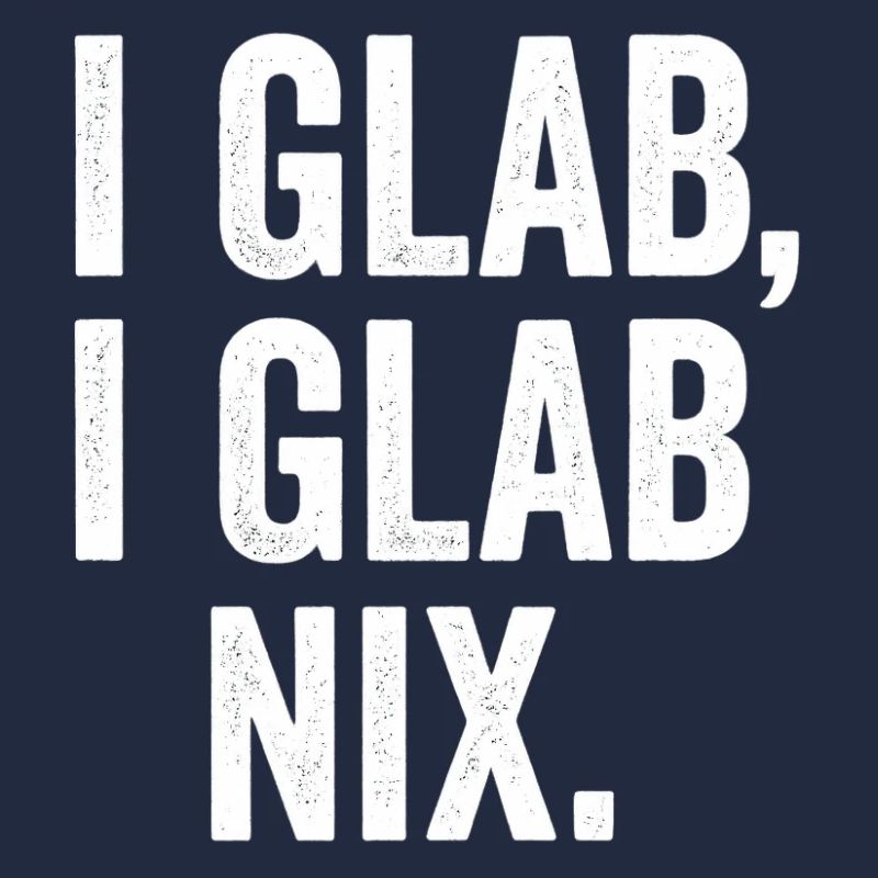 I GLAB I GLAB NIX Conception typographique