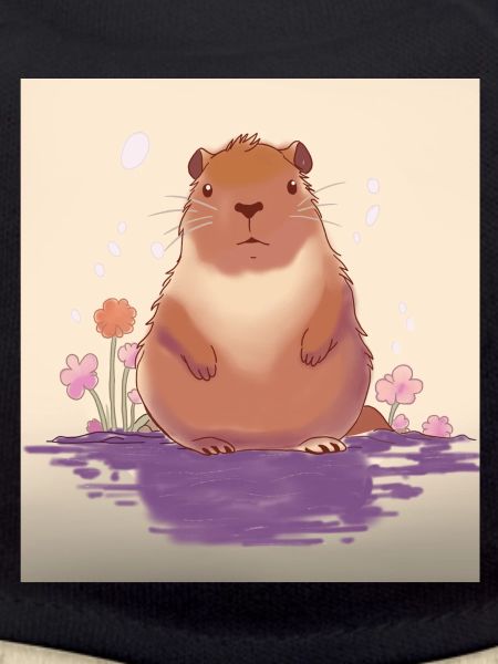 Pastel Lake Capybara