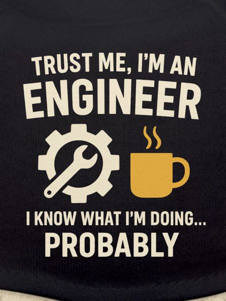 Trust me, I'm an engineer