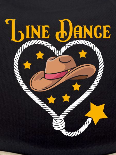 Line Dance Heart Hat