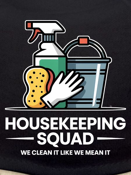 Funny Cleaning Design