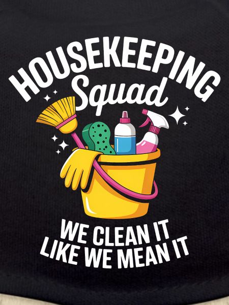 Funny Cleaning Design