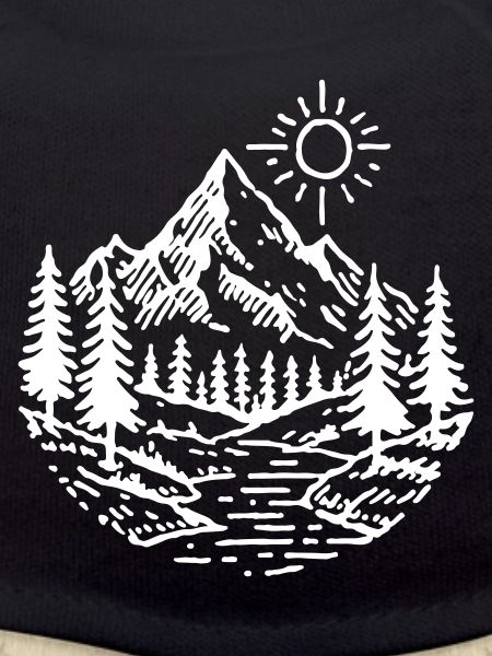 Berge Landschaft Wald