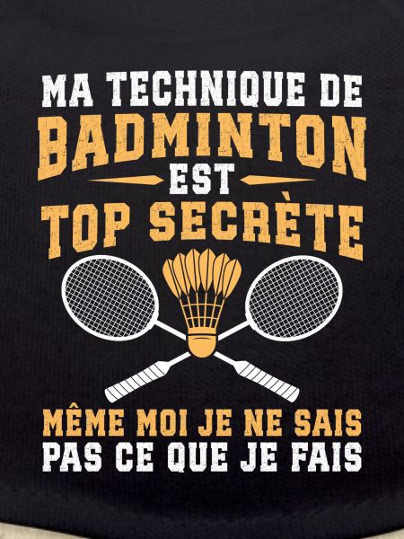 ma technique de badminton