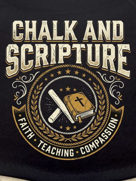 Chalk and Scripture Christlicher Lehrer Jesus