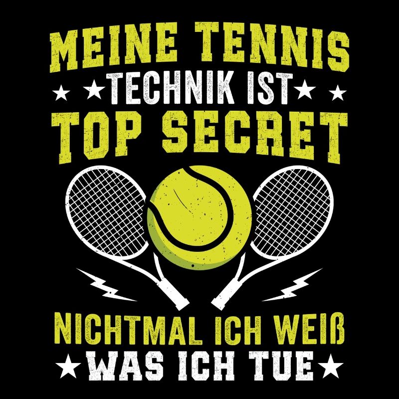 Meine Tennis Technik Is Top Secret 