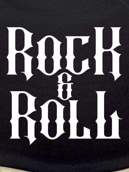 Rock-'n'-Roll-Gotiktypografie