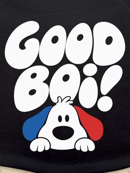 Good Boy Dog Retro Design