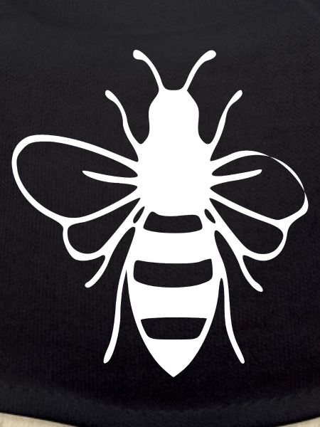 Honeycomb Bee Silhouette