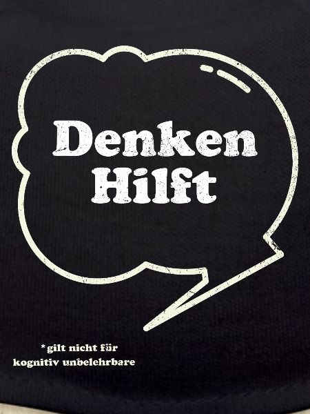 Denken Hilft Lustiger Sarkasmus
