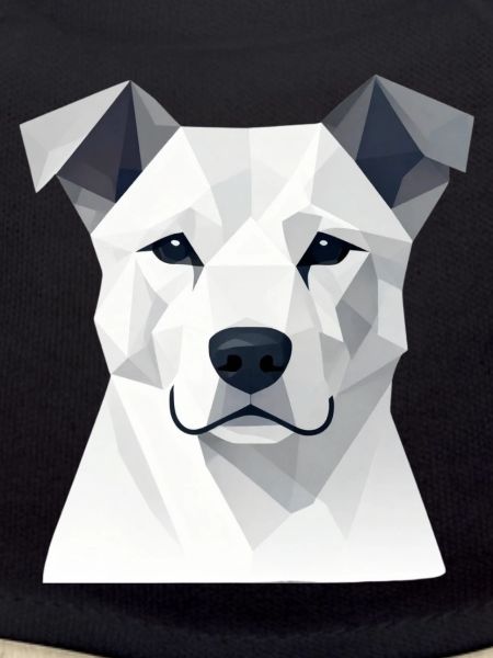 Dog Portrait Geometric