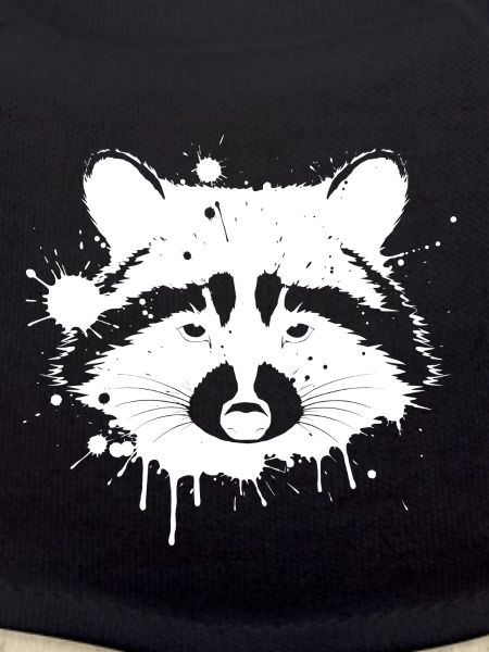 Waschbär Spritzweiß