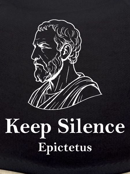 Epictetus Silence quote 