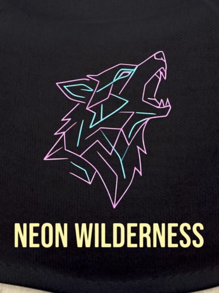Wolf Neon Wilderness
