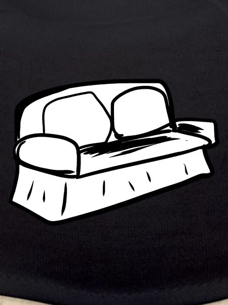 Sofa Symbol Wohnzimmer Möbel Grau