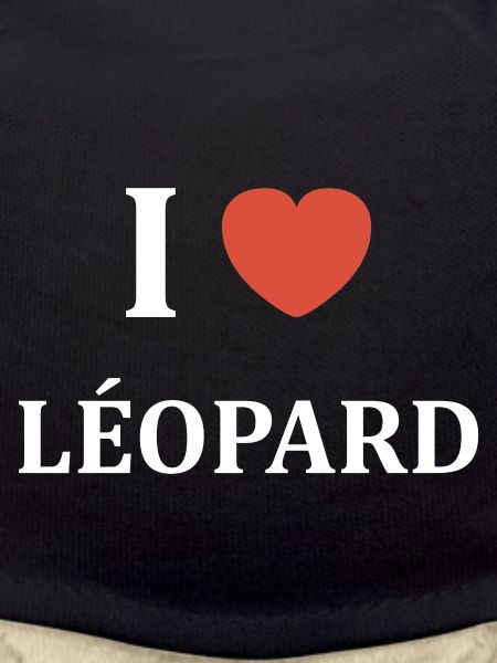 i love Léopard