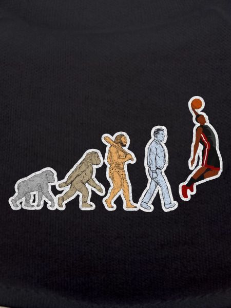 Evolution Basketball Player Grunge