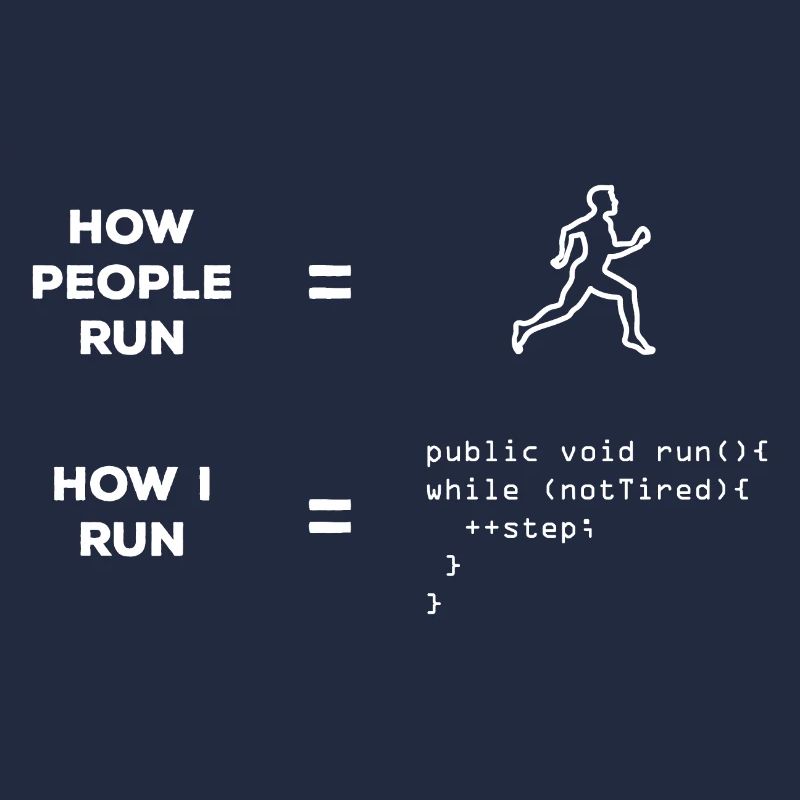 Software developer runner