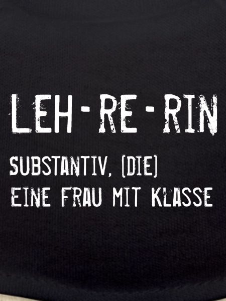 LEHRERIN Spruch Lexikon