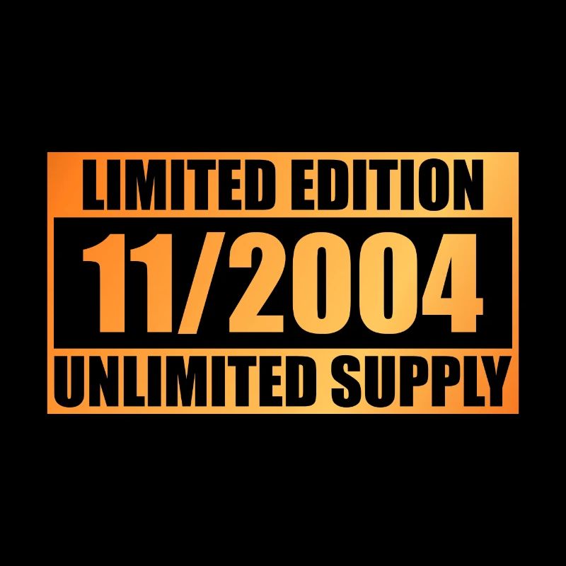 20th Anniversary Edition Limitée - ꝏ Approvisionnement 11/2004