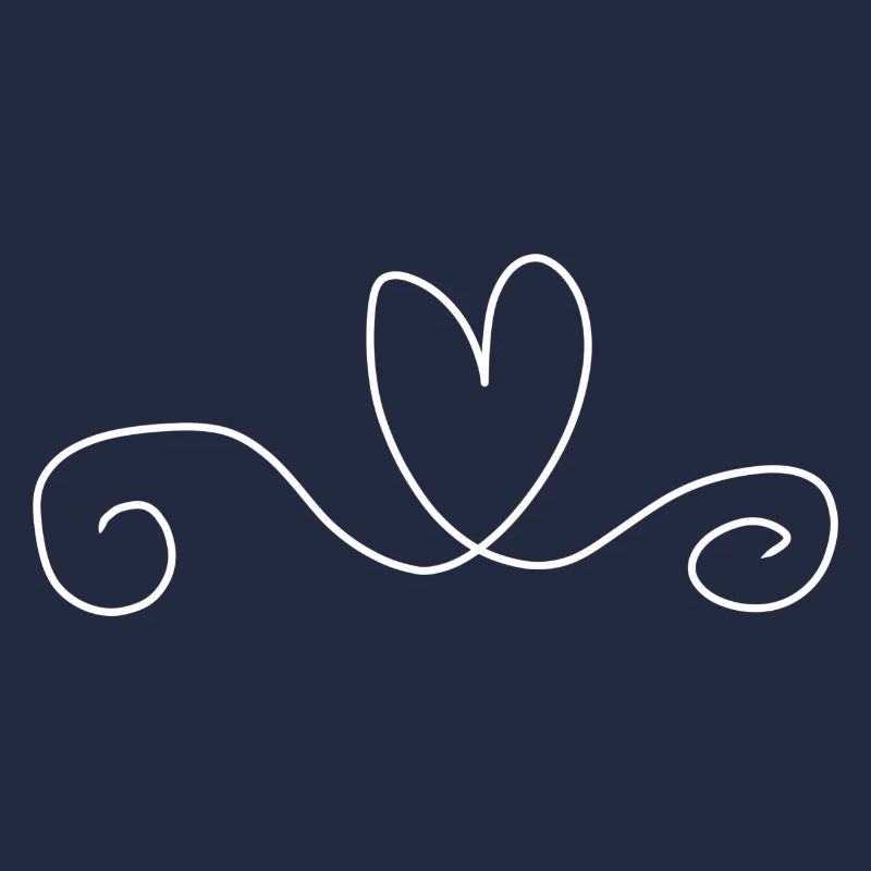 Heart Symbol Line