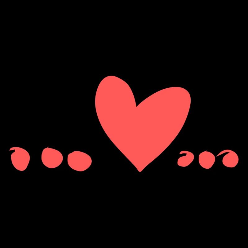 Symbol Herz Liebe rot