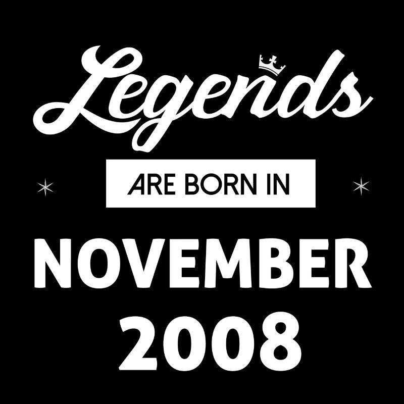 LEGENDS ARE BORN IN NOVEMBER 2008